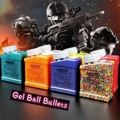 60,000 Gel Balls With Collapsible 600ml Gel Ball Quick-Loading Bottle