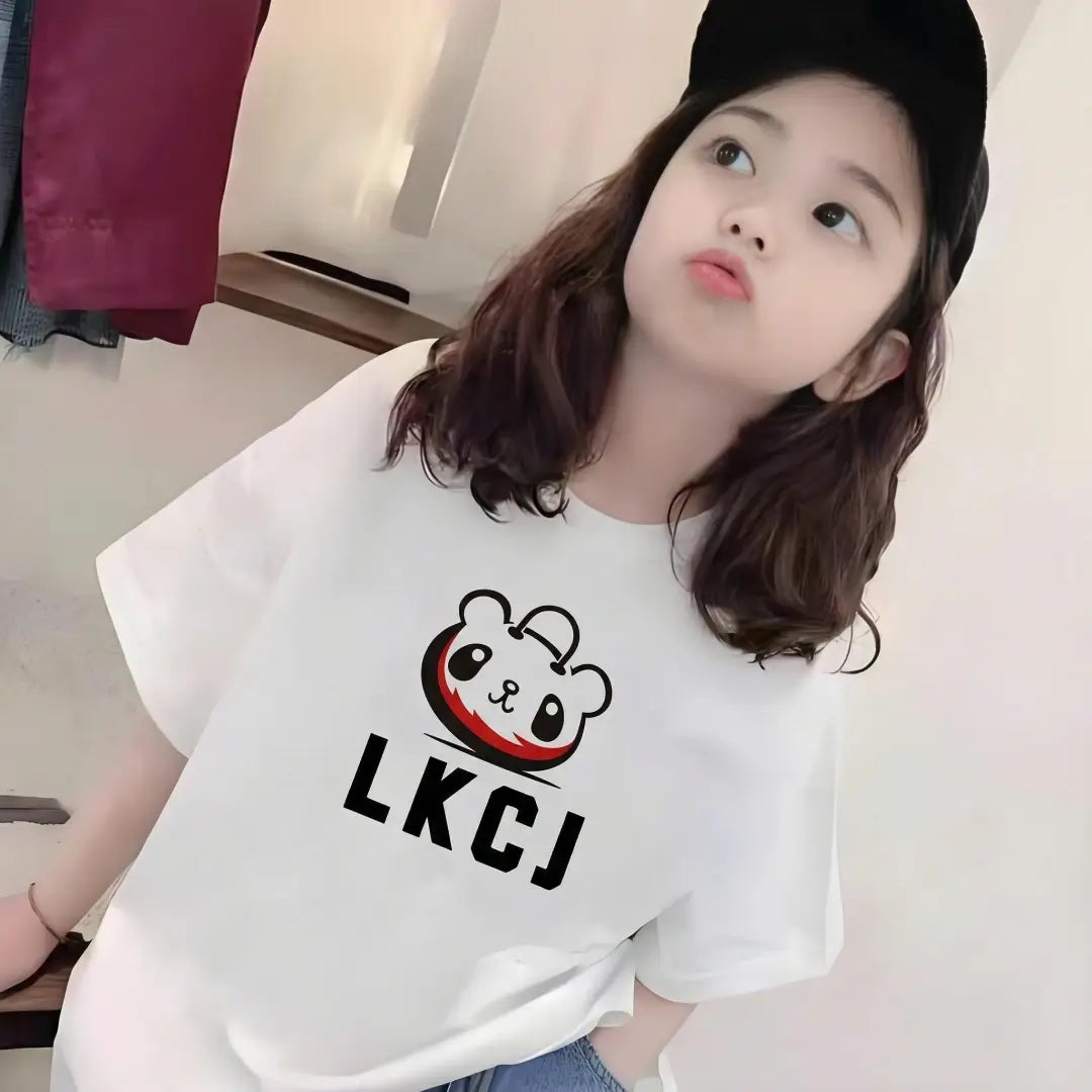 LKCJ Unisex Summer 100% Cotton Short Sleeve T-Shirt